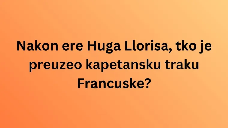Zna&scaron; li kapetane ovih reprezentacija sa SP 2026.? Samo pravi fanovi prolaze na kvizu