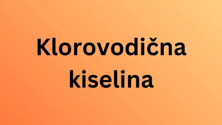 Koliko kemijskih spojeva iz svakodnevnog života može&scaron; prepoznati po formuli? Rije&scaron;i kviz i doznaj