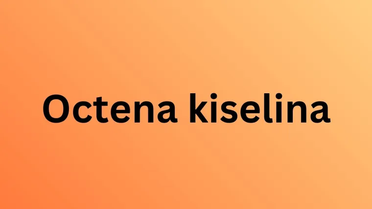 Koliko kemijskih spojeva iz svakodnevnog života može&scaron; prepoznati po formuli? Rije&scaron;i kviz i doznaj