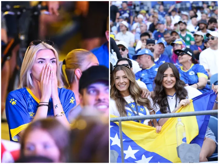 Plavo-žute ljepotice u ekstazi: Od Zagreba preko Sarajeva do Amerike, ove navijačice prate Zmajeve
