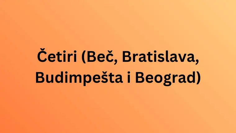 Svaki ljubitelj geografije mora točno odgovoriti na pitanja o Dunavu: Pazi jer nisu laka