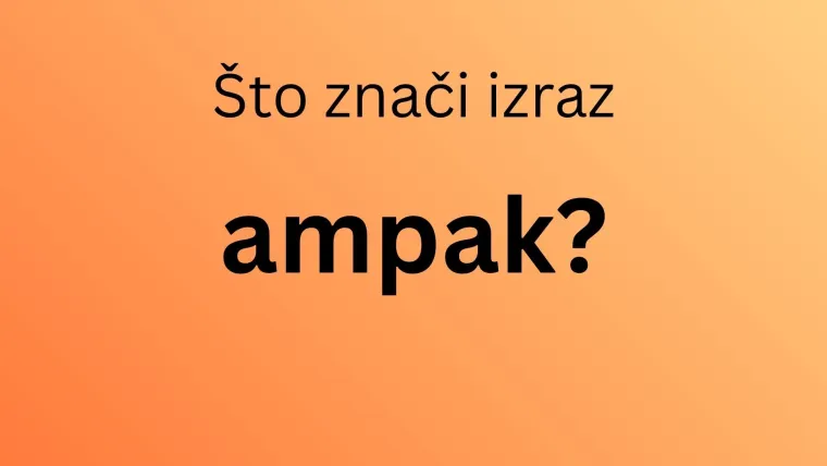 Razmete li kaj vam se oče povedati? Dokaži se kao pravi poznavatelj zagorskih izraza na kvizu