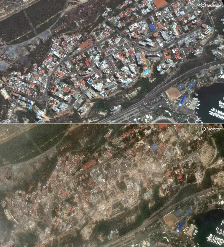 Uznemirujuće satelitske snimke: Ovo je Venezuela prije i poslije katastrofe