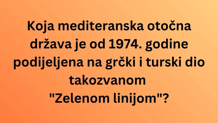 Dokaži da si ljubitelj geografije i poku&scaron;aj rasturiti na pitanjima o otočnim državama na kvizu