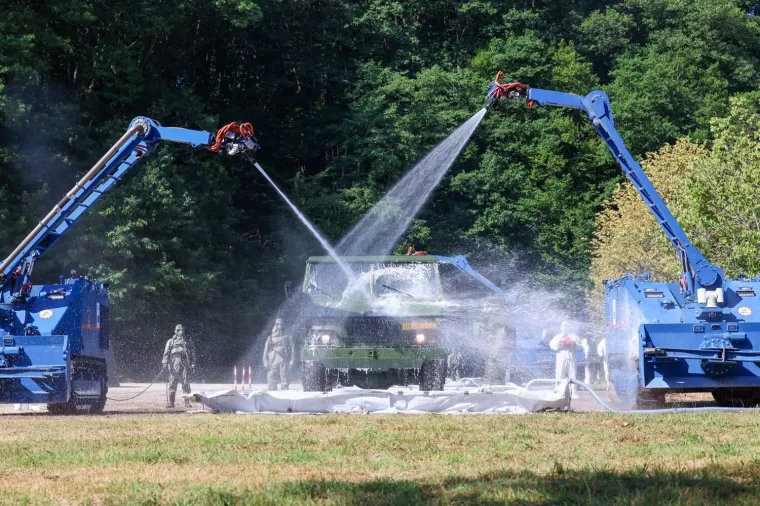 Moćna demonstracija: Ovako izgleda odgovor Hrvatske vojske na kemijsku i nukelarnu prijetnju