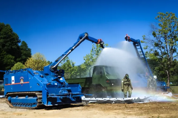 Moćna demonstracija: Ovako izgleda odgovor Hrvatske vojske na kemijsku i nukelarnu prijetnju