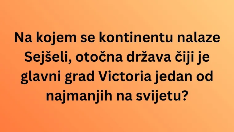 Čak i ako ti je geografija u malom prstu, te&scaron;ko će&scaron; imati sve točno na kvizu o državama svijeta