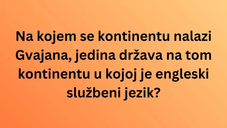 Čak i ako ti je geografija u malom prstu, te&scaron;ko će&scaron; imati sve točno na kvizu o državama svijeta