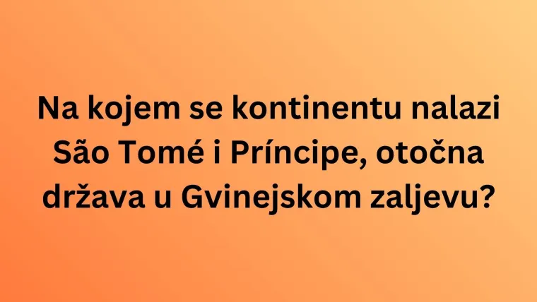 Čak i ako ti je geografija u malom prstu, te&scaron;ko će&scaron; imati sve točno na kvizu o državama svijeta