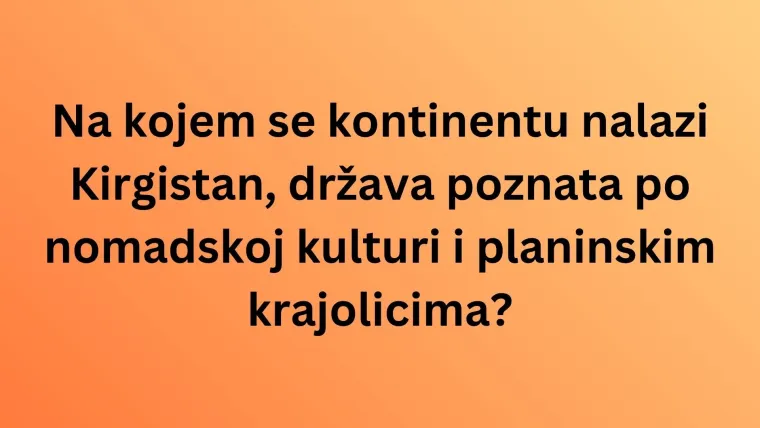 Čak i ako ti je geografija u malom prstu, te&scaron;ko će&scaron; imati sve točno na kvizu o državama svijeta