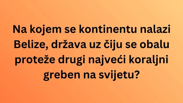 Čak i ako ti je geografija u malom prstu, te&scaron;ko će&scaron; imati sve točno na kvizu o državama svijeta