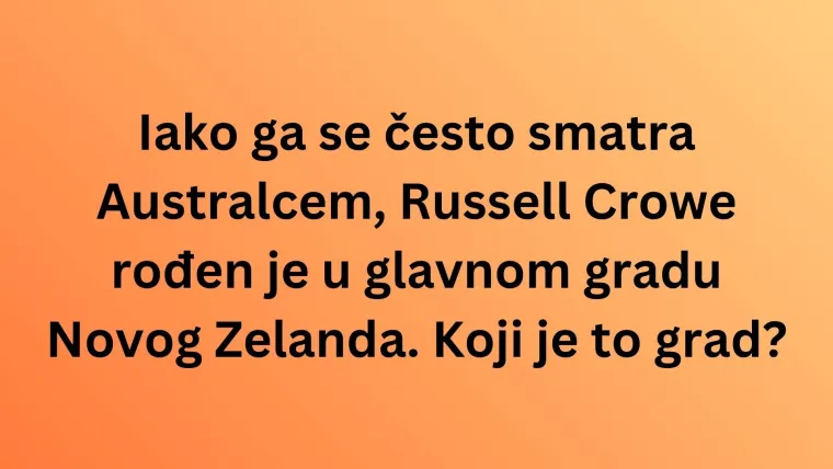 Koliko dobro poznajete rodne gradove filmskih zvijezda? Iskažite se kao stručnjaci na kvizu