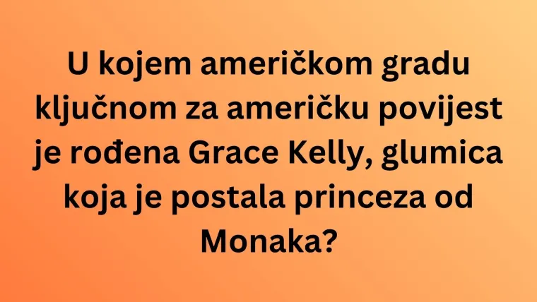 Koliko dobro poznajete rodne gradove filmskih zvijezda? Iskažite se kao stručnjaci na kvizu