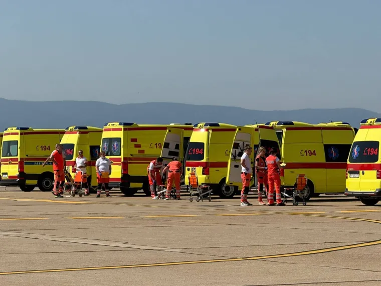 Ranjeni ukrajinski vojnici stigli na liječenje u Hrvatsku
