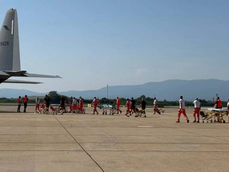 Ranjeni ukrajinski vojnici stigli na liječenje u Hrvatsku