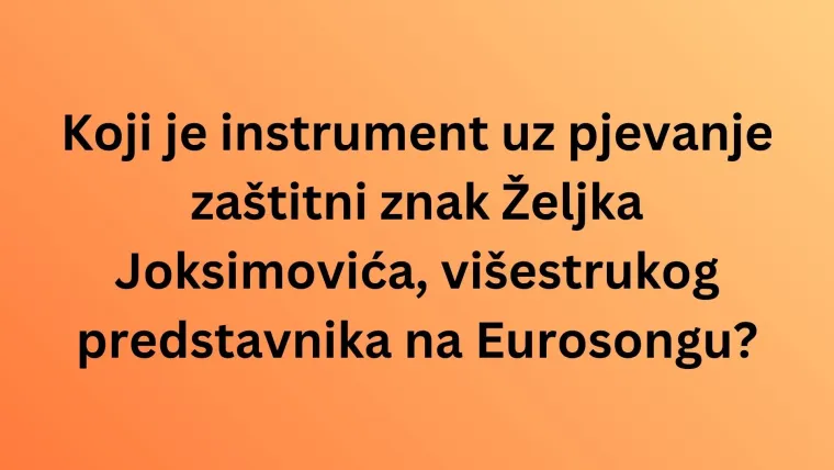 Poku&scaron;aj rije&scaron;iti pitanja o srpskim pjevačima i bendovima na kvizu kojeg prođu samo pravi fanovi