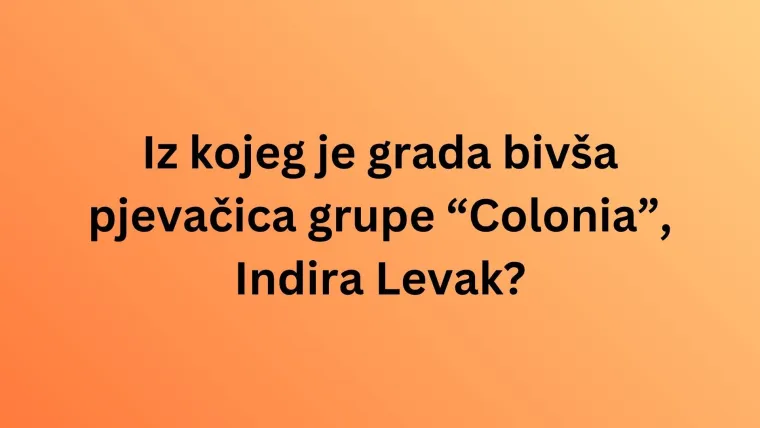 Ako si obožavatelj slavonskih pjevača i bendova, oku&scaron;aj se na ovim pitanjima i rasturi na kvizu