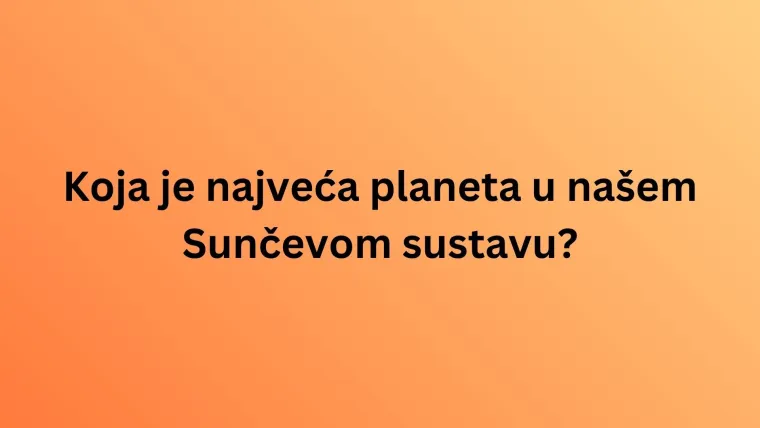 Idemo, genijalci, vrijeme je za novi kviz općeg znanja: Sva&scaron;ta smo izmije&scaron;ali da vas zbunimo