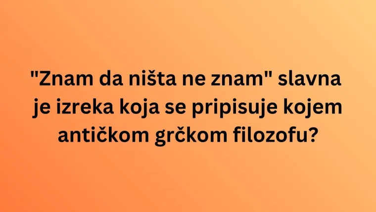Idemo, genijalci, vrijeme je za novi kviz općeg znanja: Sva&scaron;ta smo izmije&scaron;ali da vas zbunimo