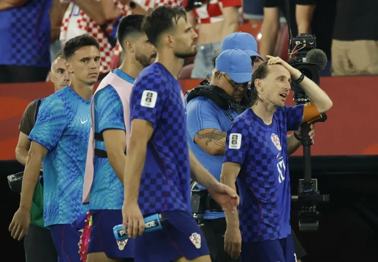 Utučeni Modrić i Vatreni: Luki nakon bolnog poraza pri&scaron;ao i Ronaldo! Ovo niste vidjeli na TV-u