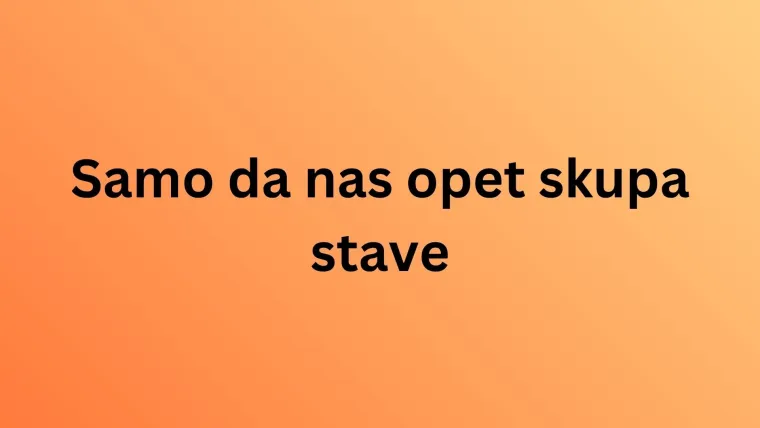 Smatra&scaron; se velikim Thompsonovim fanom? Poku&scaron;aj nastaviti stihove njegovih pjesama na kvizu