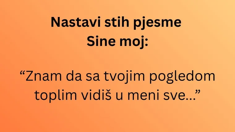 Smatra&scaron; se velikim Thompsonovim fanom? Poku&scaron;aj nastaviti stihove njegovih pjesama na kvizu