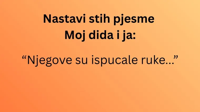 Smatra&scaron; se velikim Thompsonovim fanom? Poku&scaron;aj nastaviti stihove njegovih pjesama na kvizu