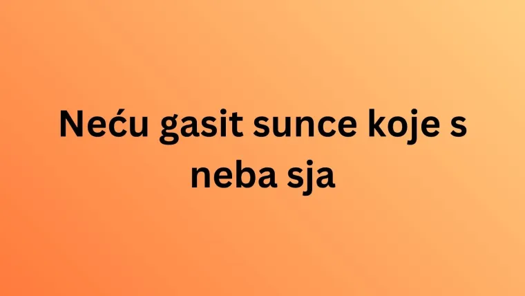 Smatra&scaron; se velikim Thompsonovim fanom? Poku&scaron;aj nastaviti stihove njegovih pjesama na kvizu