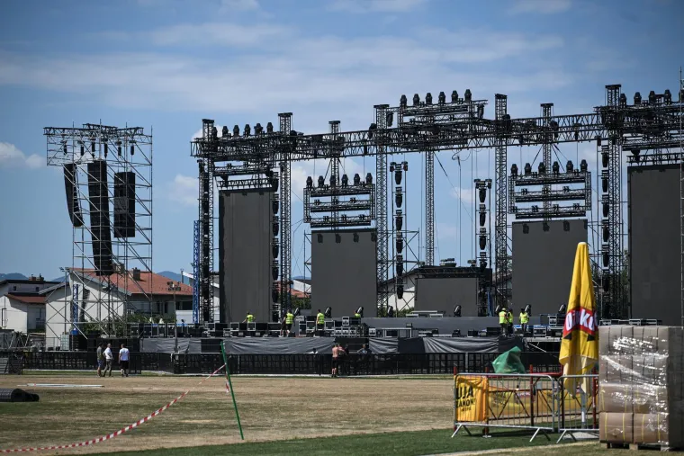 Odbrojava se do velikog Thompsonovog koncerta: Ovako danas izgleda pozornica u Zapre&scaron;iću