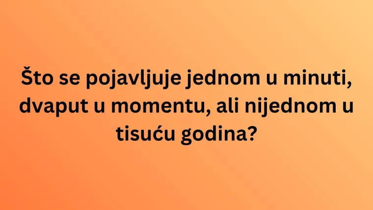 Na ova pitanja znaju odgovore samo oni najpametniji: Rije&scaron;i kviz i doznaj jesi li među njima