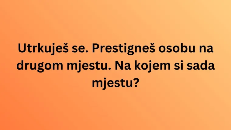 Na ova pitanja znaju odgovore samo oni najpametniji: Rije&scaron;i kviz i doznaj jesi li među njima