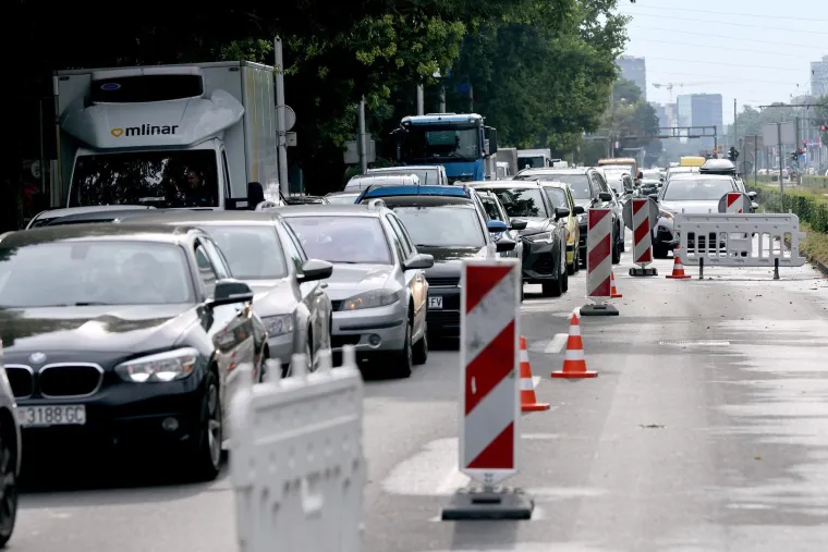 Kritični prizori iz Zagreba: Pogledajte kako sada izgleda jedno od najprometnijih raskrižja