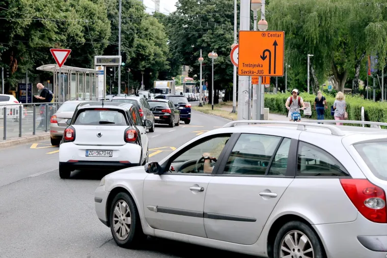 Kritični prizori iz Zagreba: Pogledajte kako sada izgleda jedno od najprometnijih raskrižja