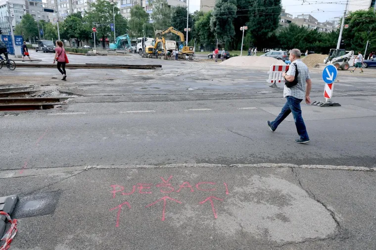 Kritični prizori iz Zagreba: Pogledajte kako sada izgleda jedno od najprometnijih raskrižja