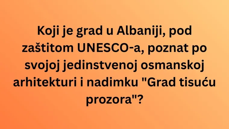 Može&scaron; li imati sve točno na zahtjevnim pitanjima o Balkanu? Pazi jer se lako poskliznuti