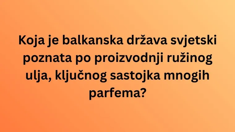 Može&scaron; li imati sve točno na zahtjevnim pitanjima o Balkanu? Pazi jer se lako poskliznuti