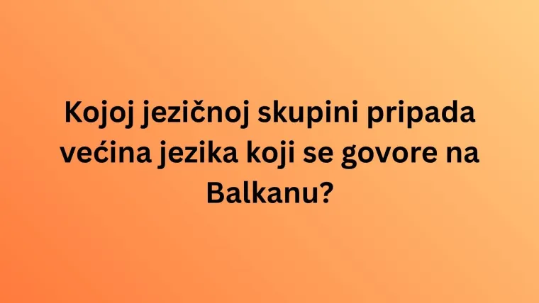 Može&scaron; li imati sve točno na zahtjevnim pitanjima o Balkanu? Pazi jer se lako poskliznuti