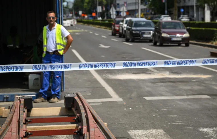 Pogledajte scene s križanja Savske i Vukovarske: Inspektorat zatvorio jo&scaron; dva gradili&scaron;ta