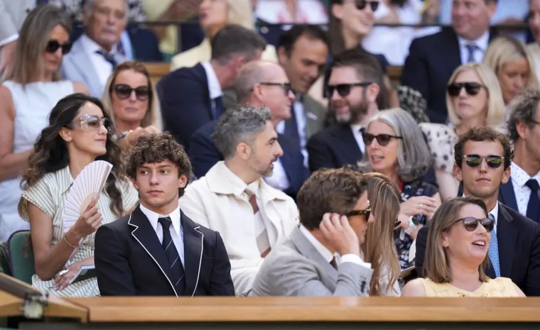 Pogledajte s kim je Antonelli gledao Sinnera u Wimbledonu: 'Dao bi ruku da s njim pratim meč'