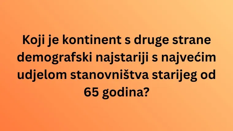 Koliko točnih odgovora može&scaron; imati na kvizu o stanovni&scaron;tvu svijeta? Pazi jer su pitanja te&scaron;ka