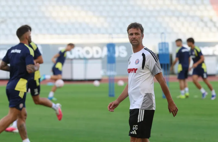 Hajduk odradio trening pred Žilinu, a Livaja i Garcia ukrali su pozornost ovim izrazima lica