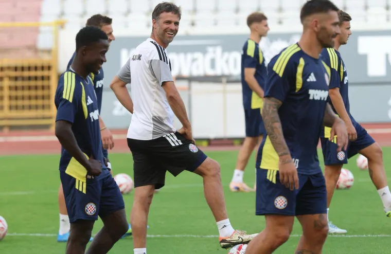 Hajduk odradio trening pred Žilinu, a Livaja i Garcia ukrali su pozornost ovim izrazima lica