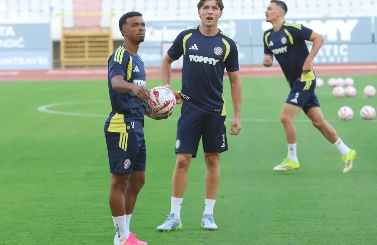 Hajduk odradio trening pred Žilinu, a Livaja i Garcia ukrali su pozornost ovim izrazima lica