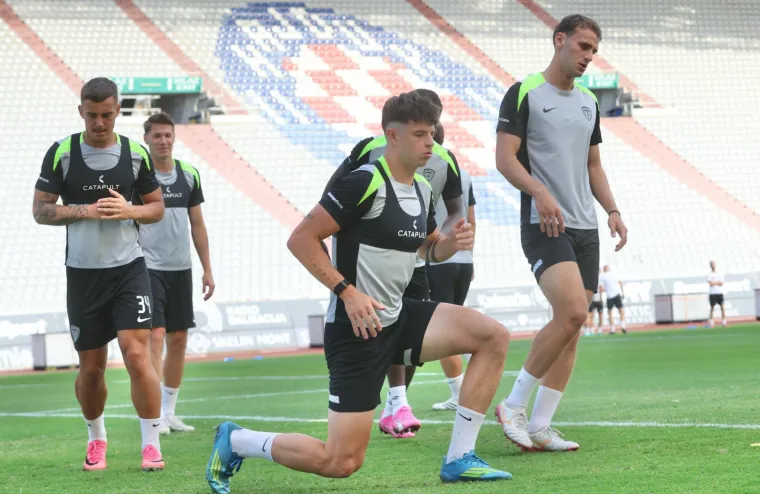 Hajduk odradio trening pred Žilinu, a Livaja i Garcia ukrali su pozornost ovim izrazima lica