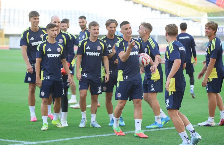 Hajduk odradio trening pred Žilinu, a Livaja i Garcia ukrali su pozornost ovim izrazima lica