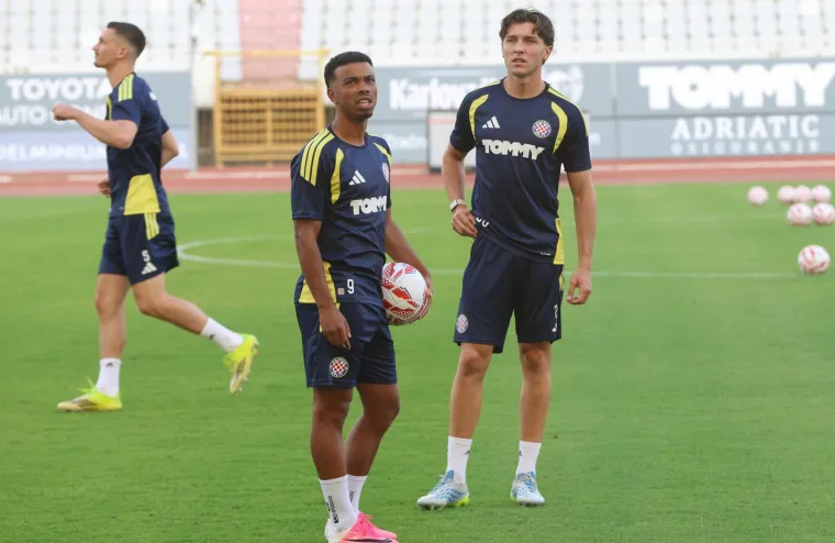 Hajduk odradio trening pred Žilinu, a Livaja i Garcia ukrali su pozornost ovim izrazima lica