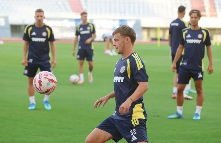 Hajduk odradio trening pred Žilinu, a Livaja i Garcia ukrali su pozornost ovim izrazima lica