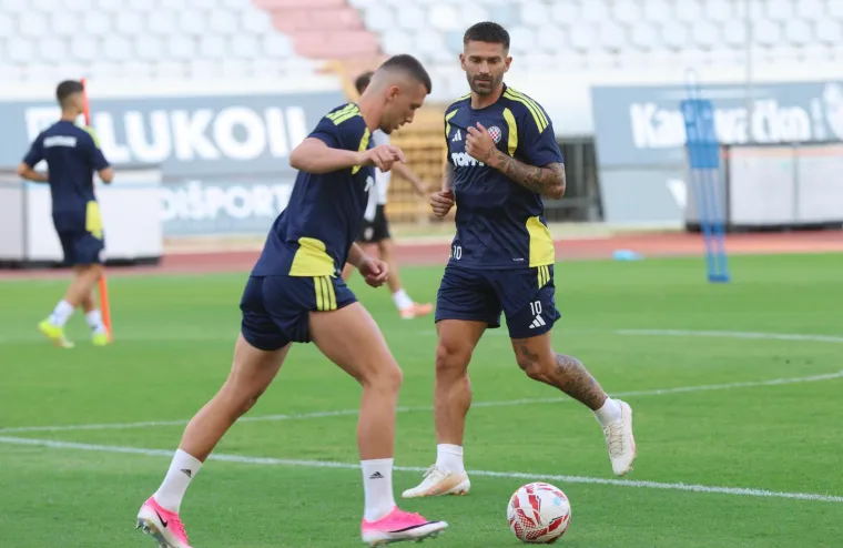 Hajduk odradio trening pred Žilinu, a Livaja i Garcia ukrali su pozornost ovim izrazima lica