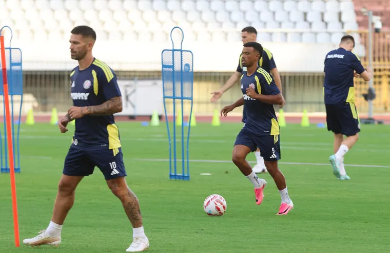 Hajduk odradio trening pred Žilinu, a Livaja i Garcia ukrali su pozornost ovim izrazima lica