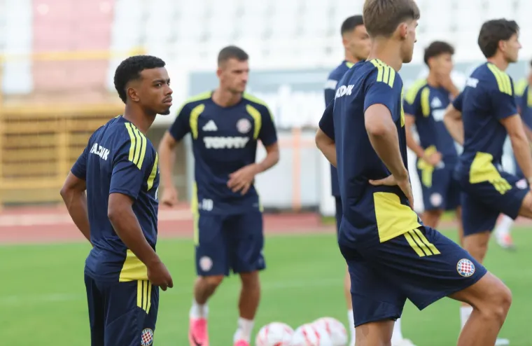 Hajduk odradio trening pred Žilinu, a Livaja i Garcia ukrali su pozornost ovim izrazima lica